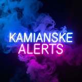 Логотип телеграм спільноти - Кам'янське Alerts 🚨