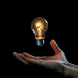 Логотип телеграм спільноти - Світло Тернопіль 💡