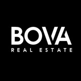 Логотип телеграм спільноти - BOVA - агенція нерухомості