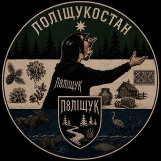Logo de la comunidad de Telegram — ✙ Поліщукостан ✙