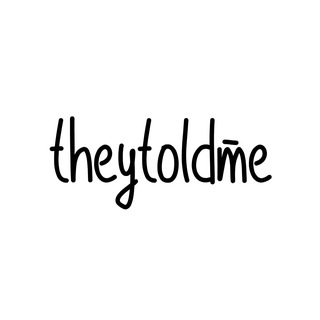 Логотип телеграм спільноти - #theytoldme