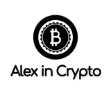 Логотип телеграм спільноти - Alex in Crypto 💸