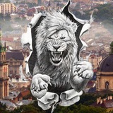 Логотип телеграм спільноти - Львів моніторинг🌺