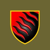 Логотип телеграм спільноти - 55 оабр "Запорізька Січ"