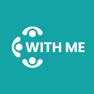 Логотип телеграм спільноти - With Me | Хто зі мною?