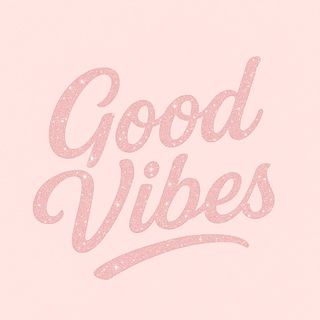Логотип телеграм спільноти - Good Vibes