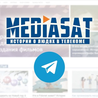 Telegram community logo — Mediasat