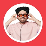 Telegram community logo — пан диджей