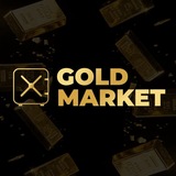 Telegram community logo — «GOLD X MARKET» ДНІПРО