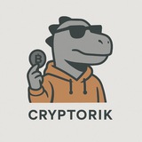 Telegram community logo — Cryptorik 🇺🇦