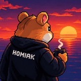Telegram community logo — Homiak Торгує