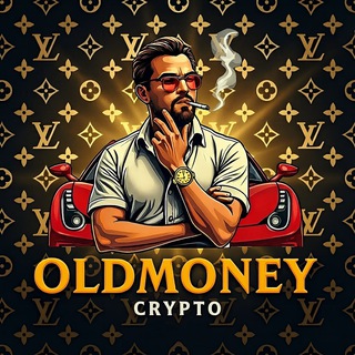 Логотип телеграм спільноти - OLDMONEY CRYPTO💸