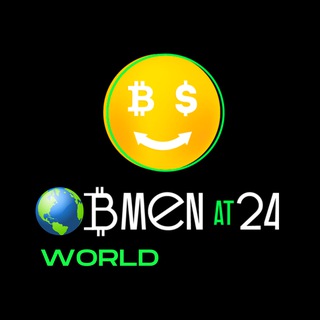 Логотип телеграм спільноти - ObmenAT24_world