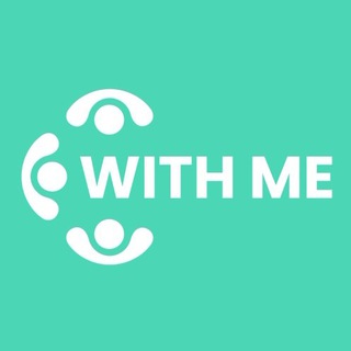 Логотип телеграм спільноти - With Me | Хто зі мною?