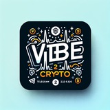 Logo de la comunidad de Telegram — vibe2crypto.