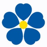 Telegram community logo — Спілка "Українська кав'ярня" ☕️💛💙🔱