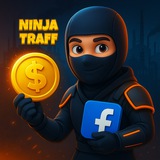 Логотип телеграм спільноти - Ninja Traff / Арбітраж, трафік &amp; лайф