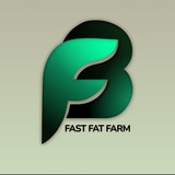 Логотип телеграм спільноти - 3F Team (Fast Fat Farm)