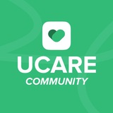 Логотип телеграм спільноти - Ucare Community