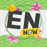 Логотип телеграм спільноти - English NOW