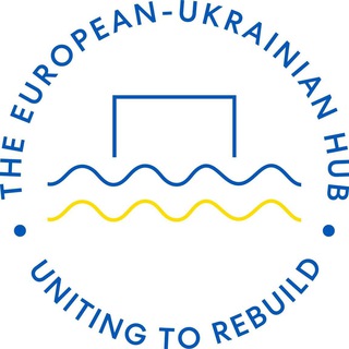 Logo de la comunidad de Telegram — The European-Ukrainian HUB