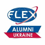 Логотип телеграм спільноти - FLEX Alumni Ukraine