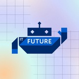Логотип телеграм спільноти - IT Future