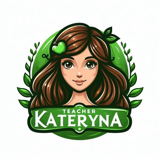 Logo de la comunidad de Telegram — teacher_kateryna