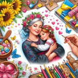 Логотип телеграм спільноти - Освітній куточок