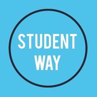 Логотип телеграм спільноти - StudentWay - навчання в Європі. Твій освітній портал