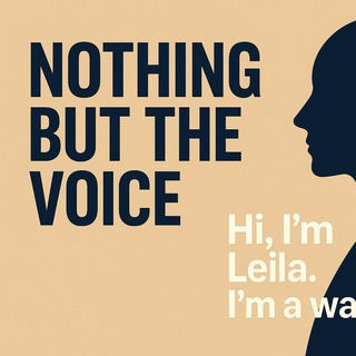 Logo de la comunidad de Telegram — Nothing but the voice