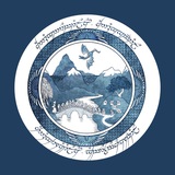 Logo de la comunidad de Telegram — гобіт, гном та Самотня гора | Толкін українською