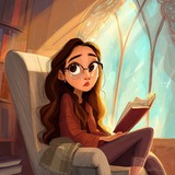 Logo de la comunidad de Telegram — Люда(и) і книги 📚