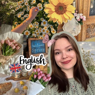 Logo de la comunidad de Telegram — ENGLISH W/ KARINA🇺🇸