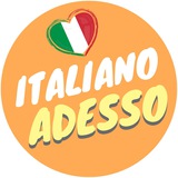 Logo de la comunidad de Telegram — Italiano Adesso - Італійська мова Adesso