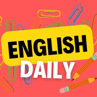Logo de la comunidad de Telegram — English Daily