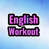 Logo de la comunidad de Telegram — English Workout