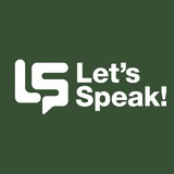 Логотип телеграм спільноти - Let‘s speak!