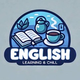 Logo de la comunidad de Telegram — English learning and chill