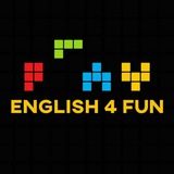 Logo de la comunidad de Telegram — English 4 Fun