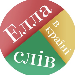 Logo de la comunidad de Telegram — Елла в країні слів