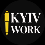 Логотип телеграм спільноти - Київ Робота