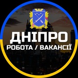 Логотип телеграм спільноти - Дніпро Работа