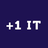 Логотип телеграм спільноти - +1 IT ВАКАНСІЯ [WEB3 Offers]