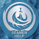 Логотип телеграм спільноти - Seamen Help ⚓️