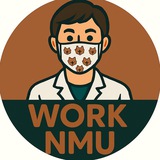 Логотип телеграм спільноти - WORK.NMU