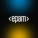 Логотип телеграм спільноти - EPAM Ukraine Career