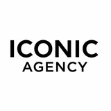 Логотип телеграм спільноти - ICONIC agency (кастинги)