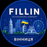 Логотип телеграм спільноти - FILLIN + Вінниця 🇺🇦