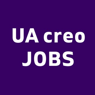 Logo de la comunidad de Telegram — UA Creative Jobs